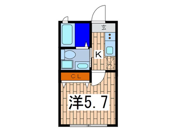 アーバンコート追浜東の物件間取画像